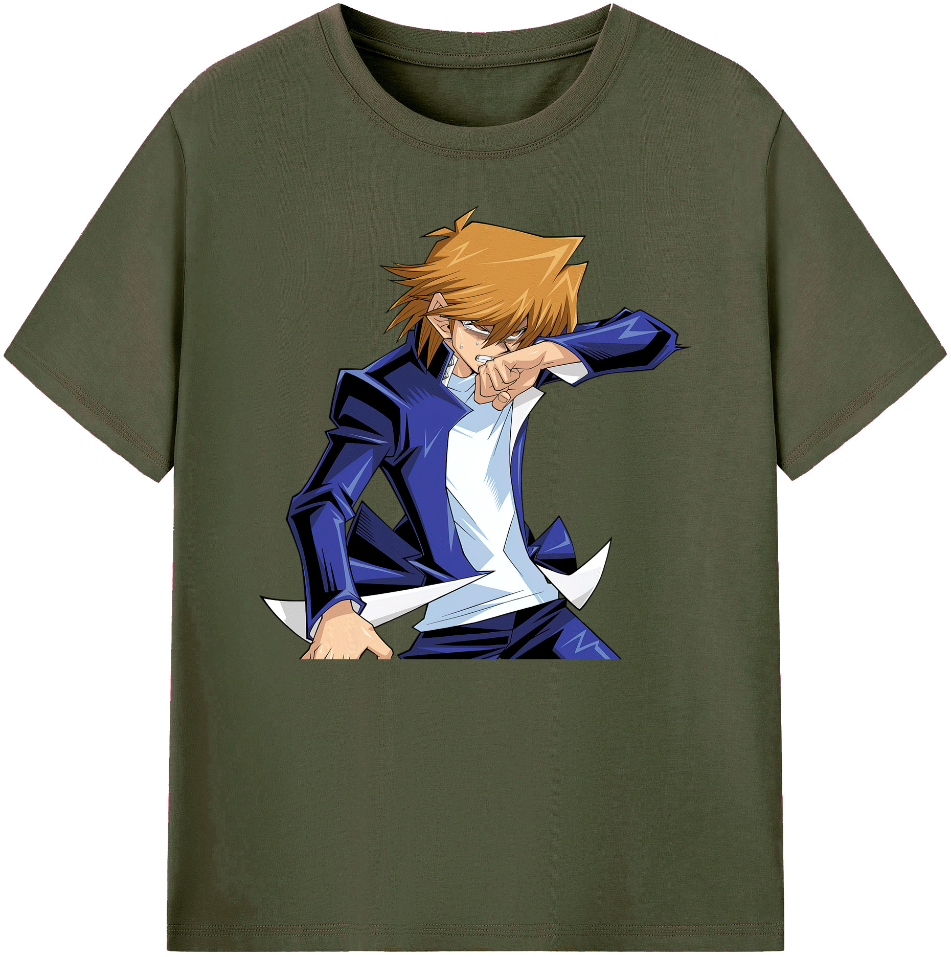 （画像用） 遊☆戯☆王 Yu-Gi-Oh! 綿100％ メンズ半袖Tシャツ｜肌触りやわらか＆通気性